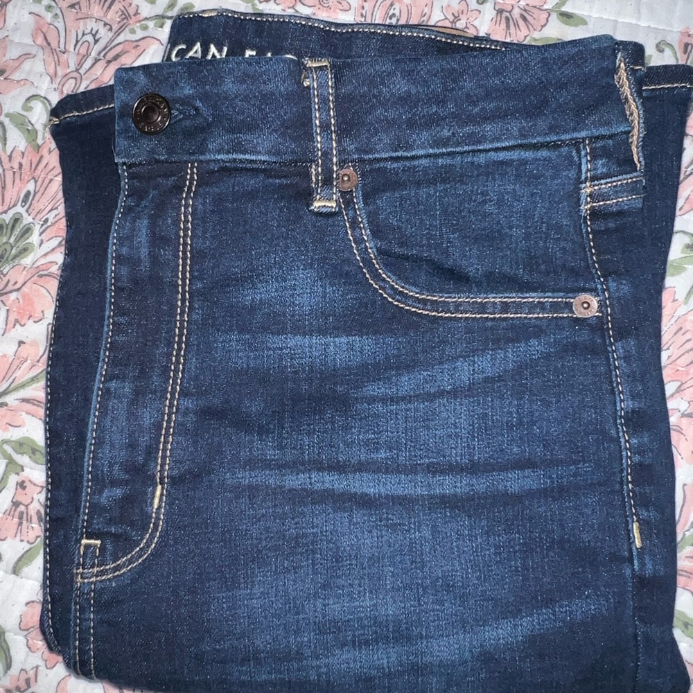 American Eagle Outfitters Curvy Super High Rise Flare Jean